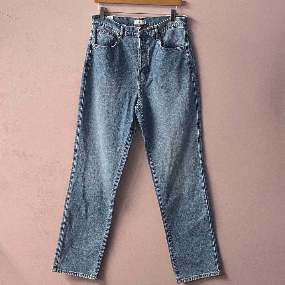 PacSun Light Wash Blue Button-Fly Stretch Dad Jeans Size 30 GUC